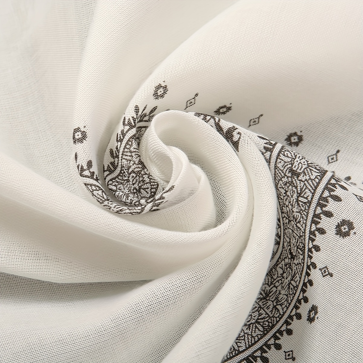 Écharpe de Prière Ethnique Chimique pour Homme, Étole en Polyester à la Mode pour le Ramadan et les Cérémonies Religieuses, 2025