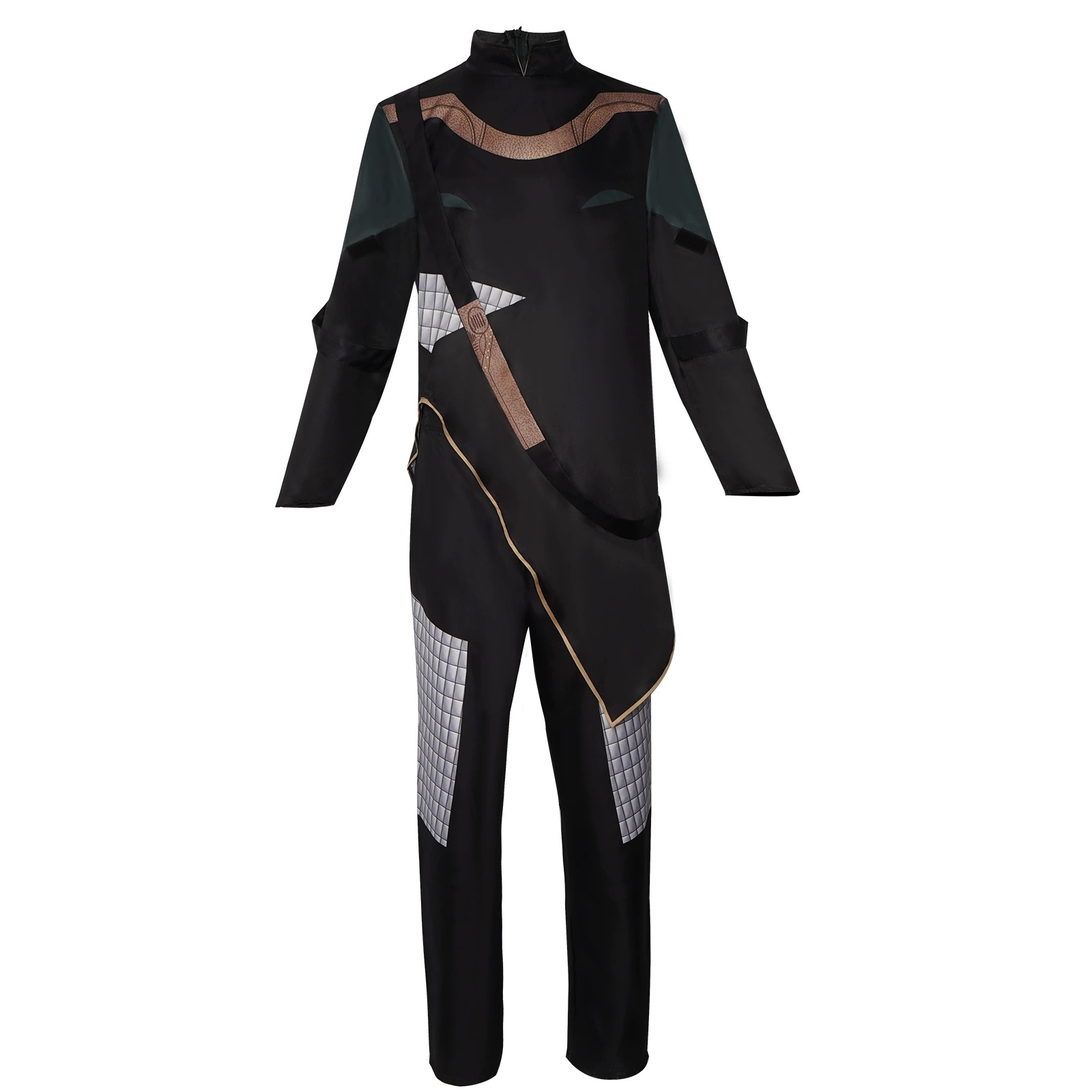 Costume de Cosplay du film fantaisie Loki, uniforme avec Cape pour hommes adultes, tenue de fête de carnaval d'halloween, vêtements de spectacle