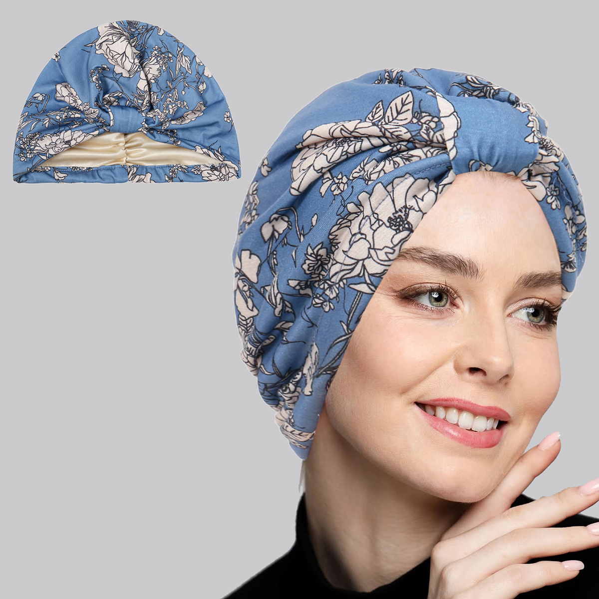 Femmes musulmanes torsion noeud chimio casquette Cancer chapeau Turban chapeau Bonnet tête écharpe enveloppement indien chapeau bonnets Skullies arabe islamique casquette