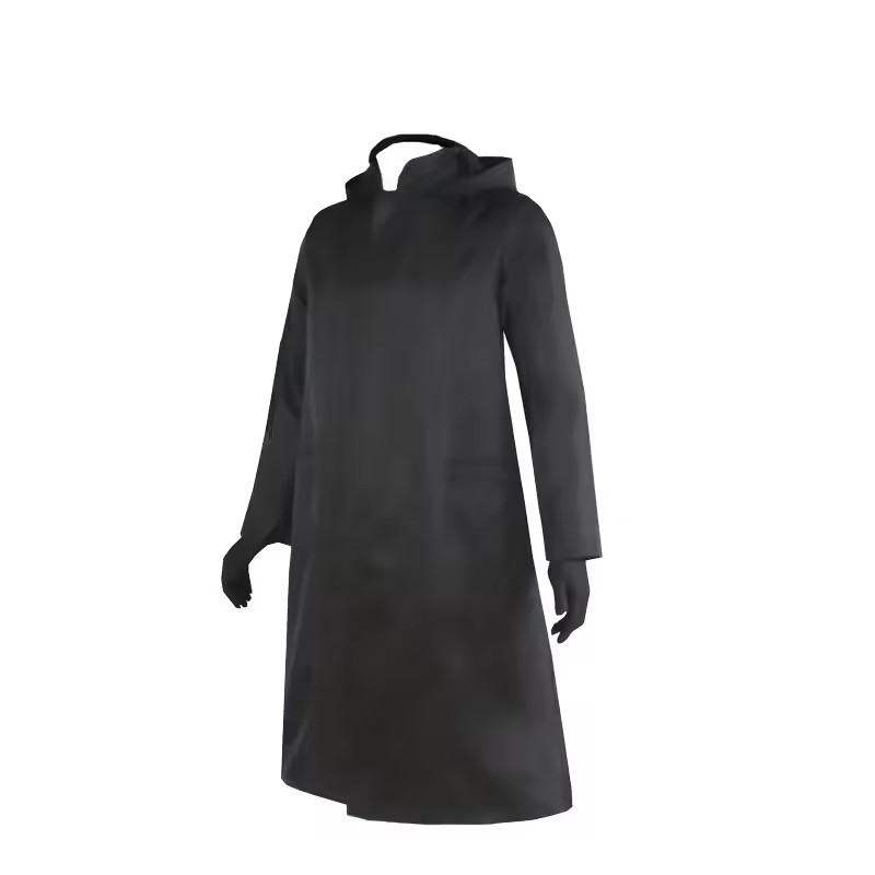 Costume noir de bouffon, tenue de Cosplay, uniforme de travail d'halloween, Costume de spectacle de personnage de jeu de rôle, vêtements de danse moderne