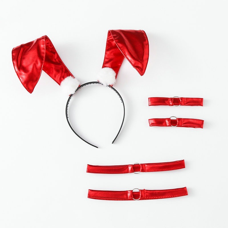 Bsie M-Costume de batterie évidé en cuir PU pour femme, uniforme de cosplay, lingerie sexy, bande de sauna, bondage, lapin, fille, 7.0