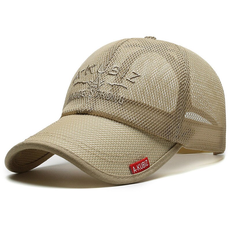Nouveaux chapeaux d'été pour hommes et femmes, casquettes de baseball en maille, chapeau à visière brodé tendance, chapeau de protection solaire brodé avec lettres pour l'extérieur