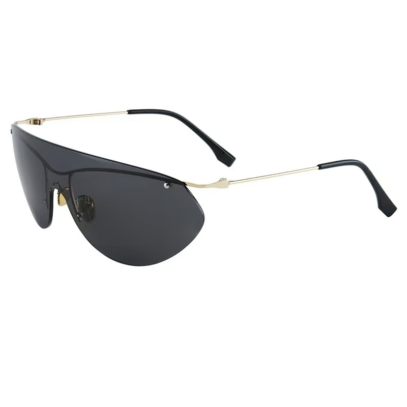 Nouveau Style femme lunettes de soleil mode Y2K élégant coupe-vent hommes lunettes de soleil randonnée vélo femmes lunettes