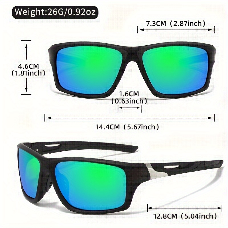 Nouvelles lunettes de soleil de sport polarisées pour hommes, monture de lentille TAC de haute qualité, bord complet, Protection UV, alliage décoratif, pour l'escalade