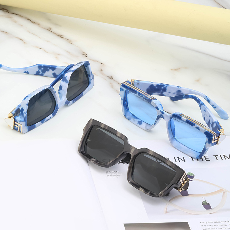 Lunettes De soleil carrées De luxe pour hommes et femmes, style Vintage, avec nuances rétro, à la mode, Gafas De Sol, Sonnenbrille