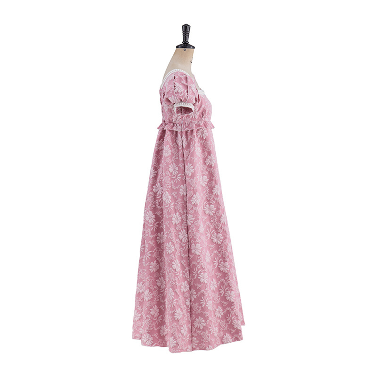 Robe Cos Vintage pour femmes, robe de danse, taille haute, robe de thé victorienne pour fête de noël