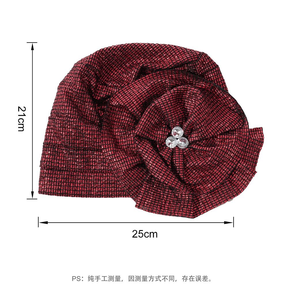 Bonnet Turban Musulman Uni Tendance pour Femme – Style Simple et Confortable