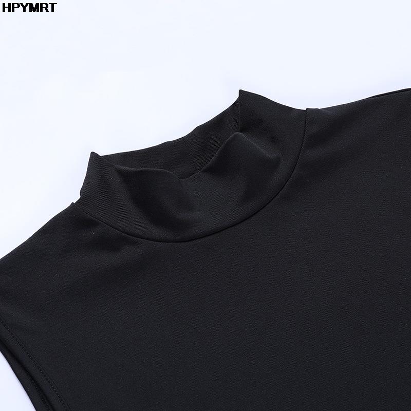 Longue robe noire femme col rond mince robes moulantes nouvel été robes mi-longues robe Sexy pour la fête blanc noir robes femmes