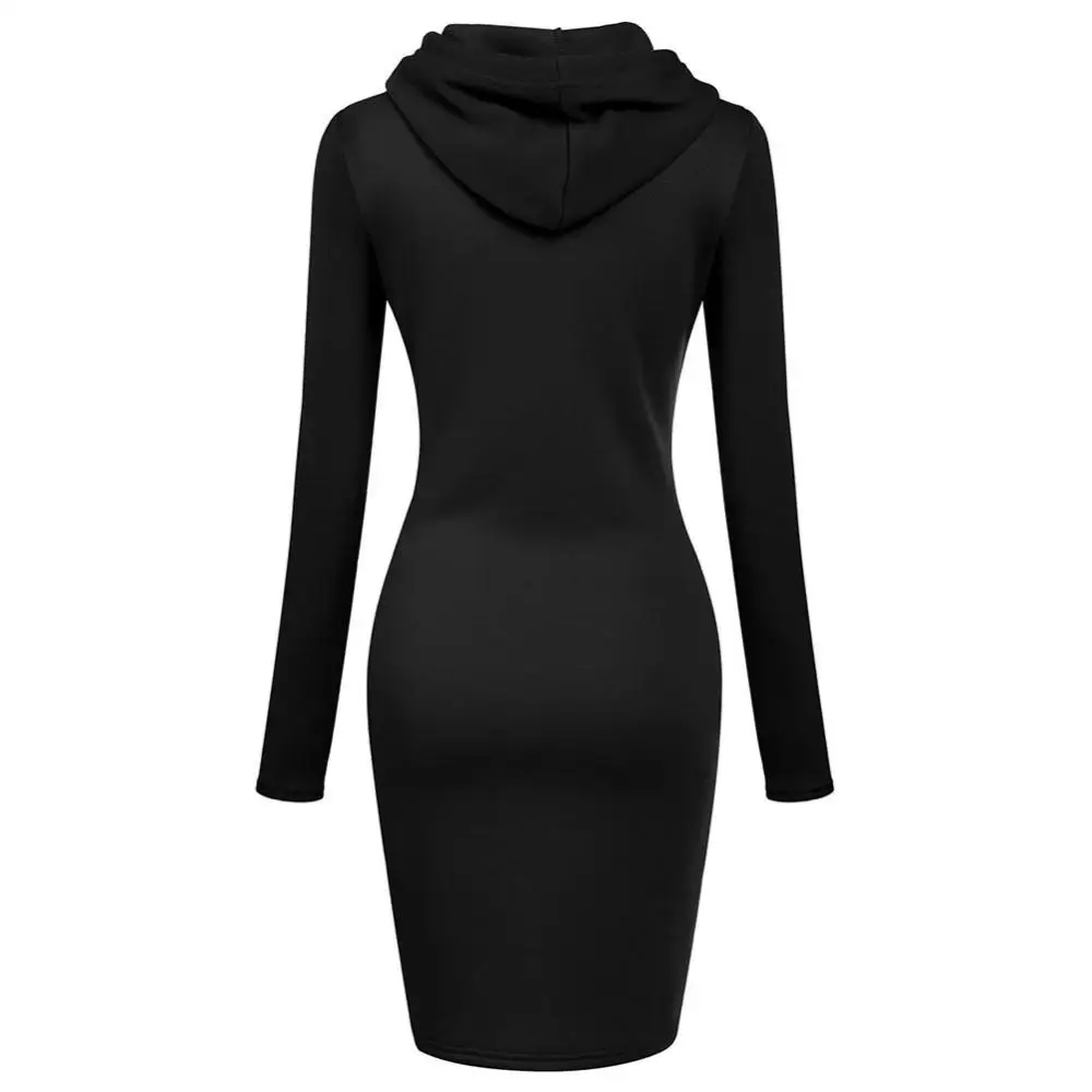 Tenue d'automne pour femme, robes à capuche, sweat à capuche, style sweat-shirt, hauts pour femme, vêtements pour dames