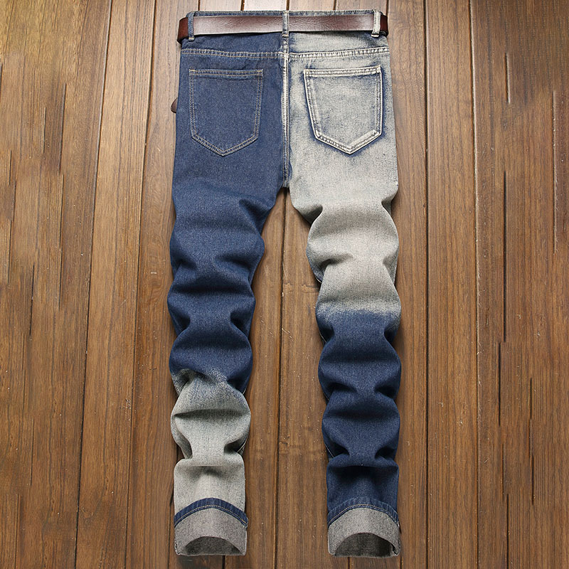 Nouveau jean rétro pantalon droit homme jean déchiré pantalon décontracté à la mode pantalon pantalon vêtements de rue