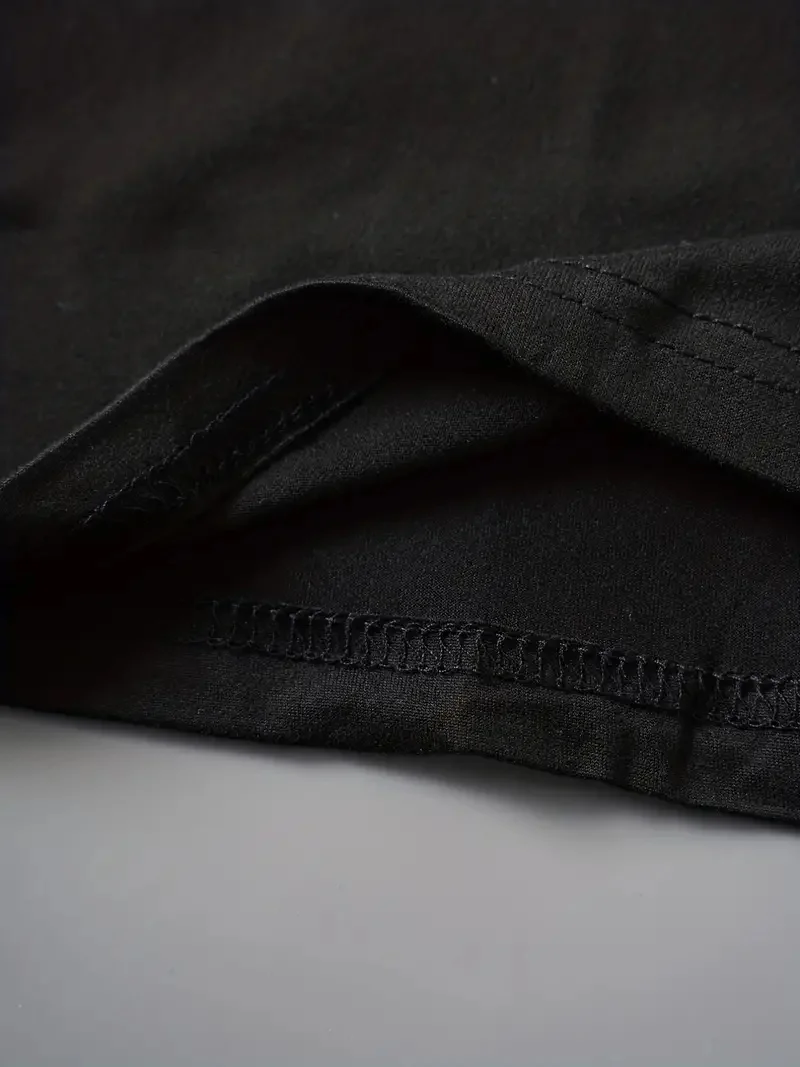 T-shirt à manches courtes avec imprimé lettres et animaux, décontracté, pour tous les jours, pour tailles asiatiques S-5XL