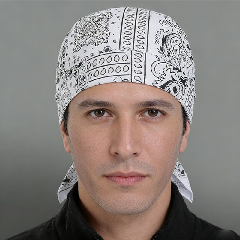 Chapeau d'été unisexe respirant et léger, foulard de pirate, mode extérieure, cyclisme, randonnée, coupe-vent, protection solaire