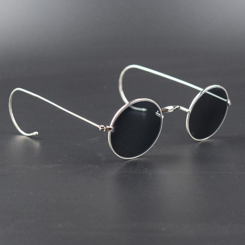 Lunettes de lecture rondes vintage pour hommes et femmes, gris, noir, antique, printemps, jante flexible, rétro, + 150, + 175, + 2, + 225, + 250, + 350