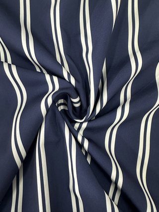 Chemise de plage décontractée pour homme, imprimée, à manches courtes, rayée bleue, chemise hawaïenne, haut minimaliste et tendance.