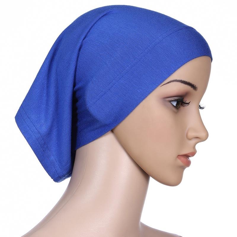 Femmes musulmanes foulard sous-écharpe extensible Hijab couverture bandeau sous-écharpe casquette châle Islam écharpe bandeau intérieur Bonnet