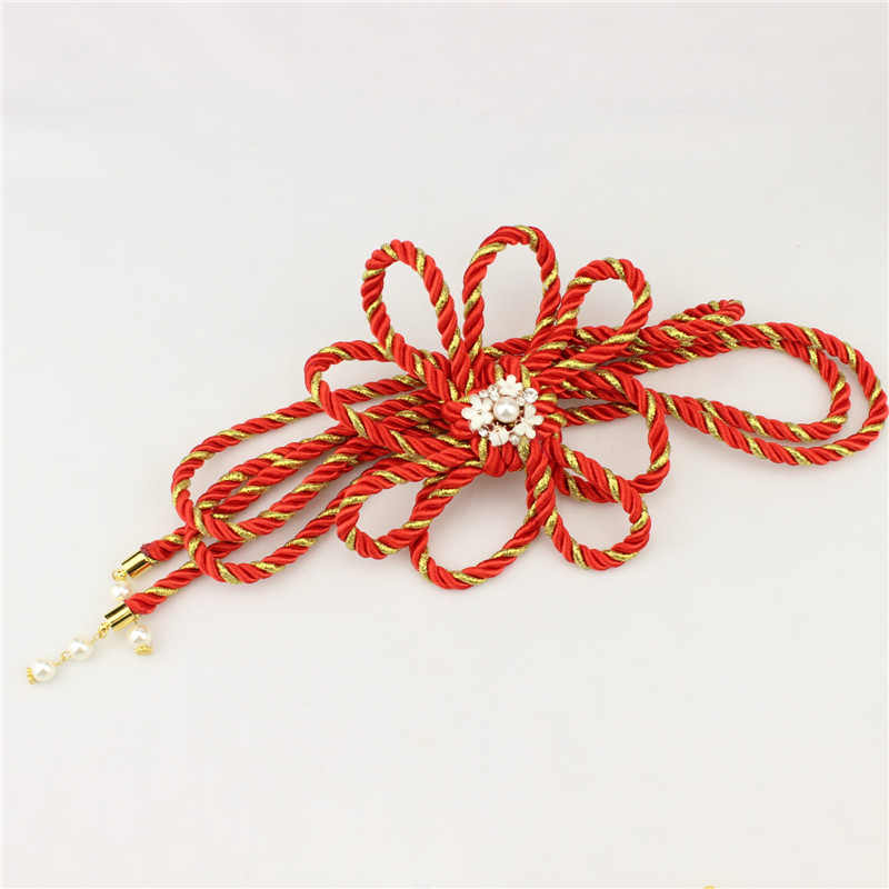 Ceinture de peignoir à franges, kimono japonais, corde de taille feng, huai, ancienne entrée joker crony hanfu, scellage de la taille
