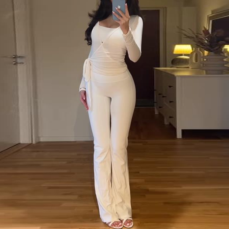 Tenues d'entraînement de Yoga pour femmes, décontractées, coupe cintrée, haut court, T-shirt + pantalon Legging de Fitness, ensemble sportif assorti 2 pièces