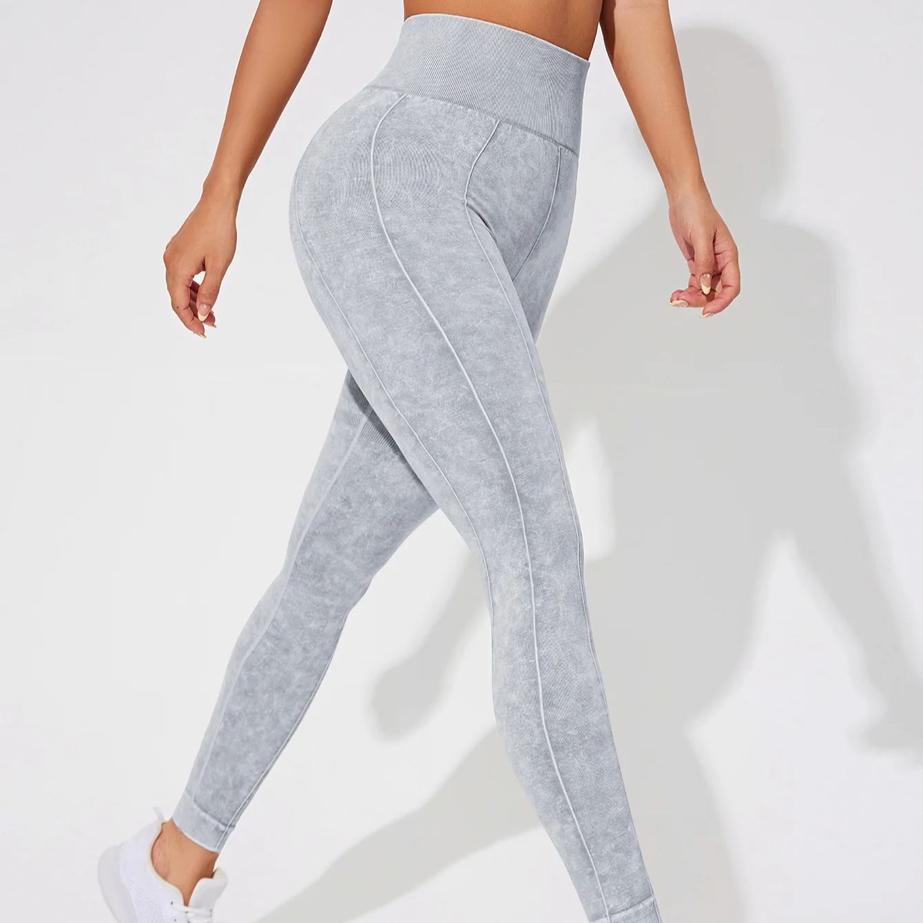 Femmes Vintage Leggings Gym Fitness athlétique entraînement élastique Leggins bon élastique pantalons de Yoga Push Up sport collants d'entraînement