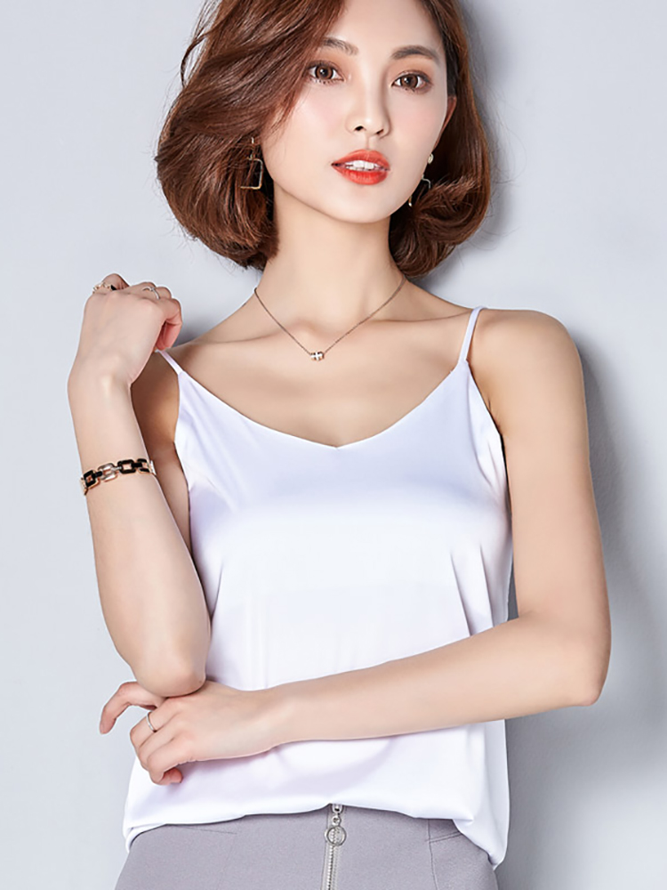 2026 Sexy Crop Tops en Soie pour Femme, Hauts de Sport Sans Manches Sans Couture, Lingerie, Débardeurs, Brassières, Bandeaux, Tank Tops, Sling Tops