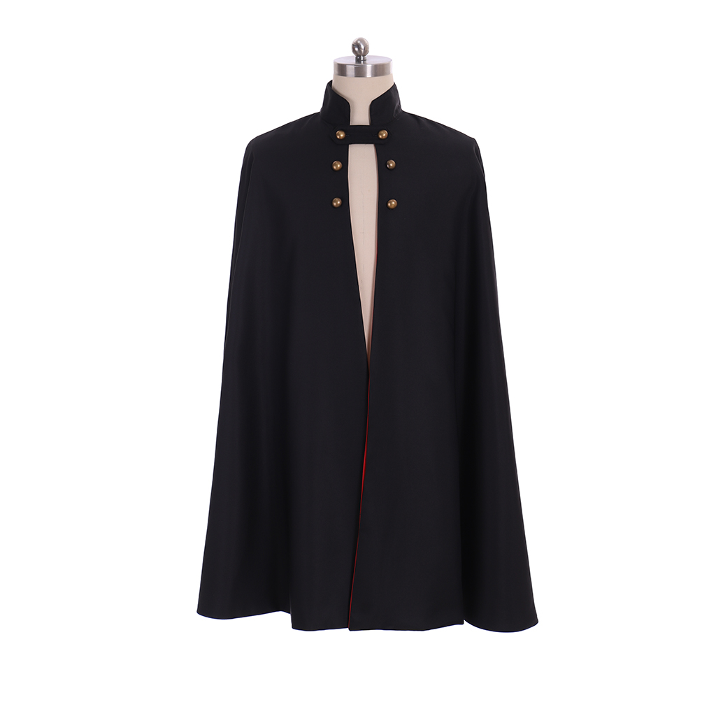 Anime Wirt Cosplay Costume Wirt Cape noire Wirt manteau Cape tenue pour unisexe adulte Halloween carnaval tenues de fête