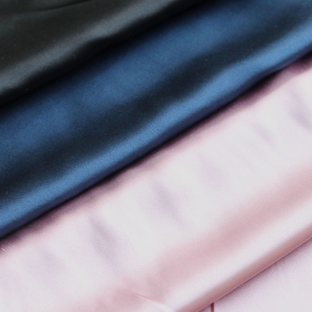 Tissu en satin de soie pure 100 % mûrier pour robe Cheongsam, largeur 114 cm, 16 mm, tissu de vêtement en soie véritable pour couture DIY