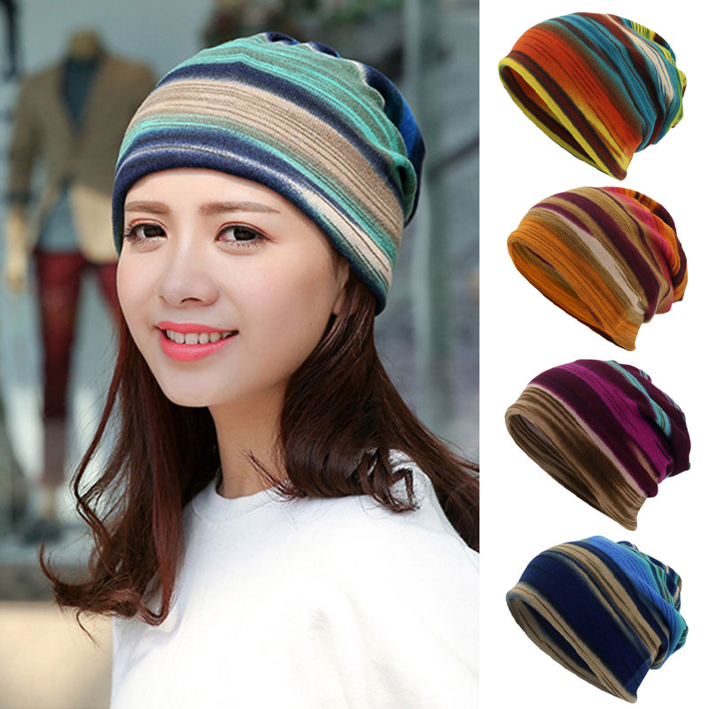 Bonnets Skullies unisexes multifonctions pour hommes et femmes, bonnet chaud en glouton, chapeaux fins, automne et hiver