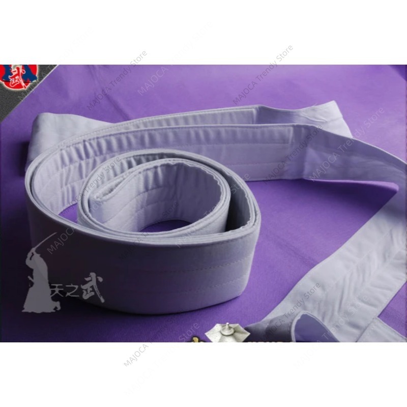 Ceinture d'aïkido de style japonais, uniforme d'arts martiaux Obi, Dobok, Laiko sportif, environnement, accessoire de protection, km/h
