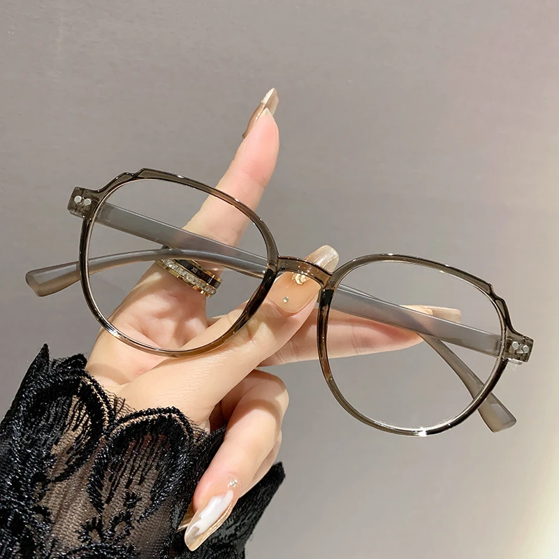 Lunettes de lecture carrées unisexes, lunettes bloquant la lumière bleue avec plus dioptries, lunettes rétro de loin, lunettes carrées pour hommes et femmes