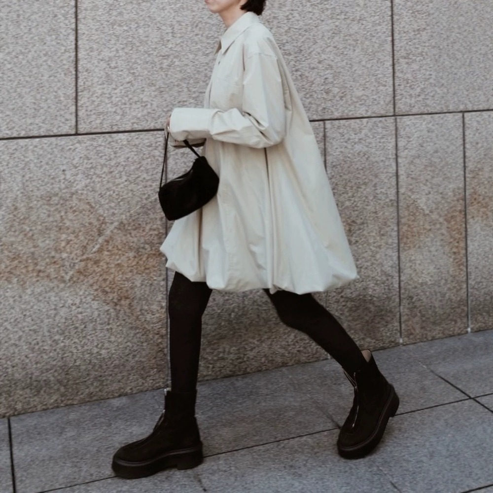 Blouse décontractée à manches longues pour femme, style japonais, coupe ample, col à revers, chemise simple, vêtement féminin