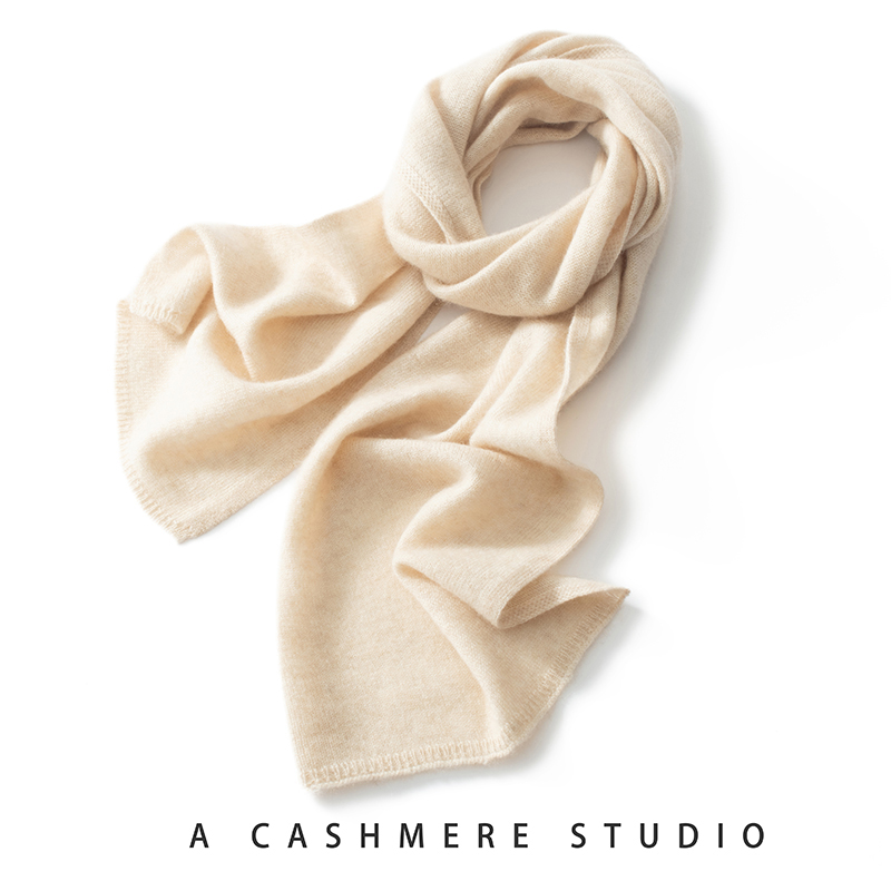 Hiver femmes 100% cachemire tricoté écharpe châle 2024 nouveau solide Poncho polyvalent mode écharpe décontractée dame haute qualité foulards