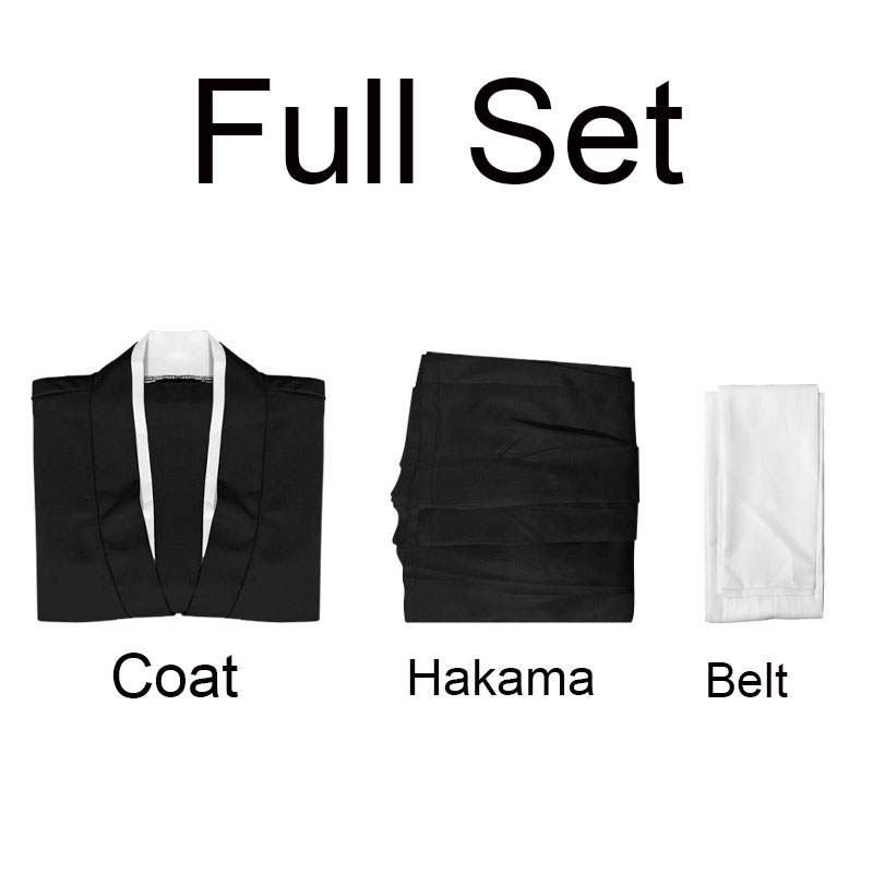 Anime Cosplay Costumes, Full Outfit, Wiltshire ach Rukia Kurosaki Ichigo, Die Pa Soul Society, Kendigami Kimono, Thousand Year Blood War