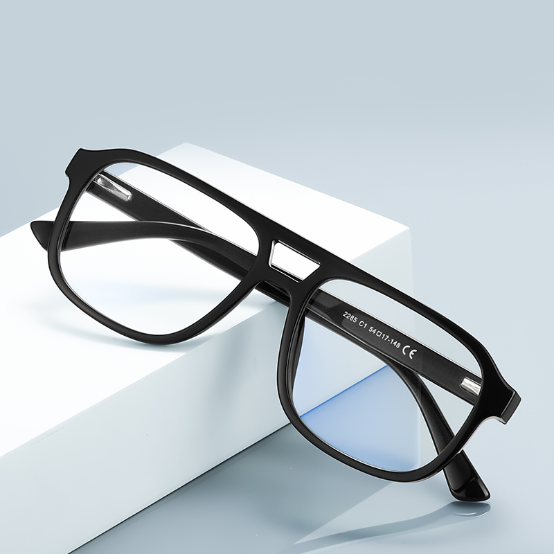 Monture de lunettes carrée classique pour homme en TR90, ultra-légère, avec branches antidérapantes, lunettes fiables pour un confort professionnel et quotidien