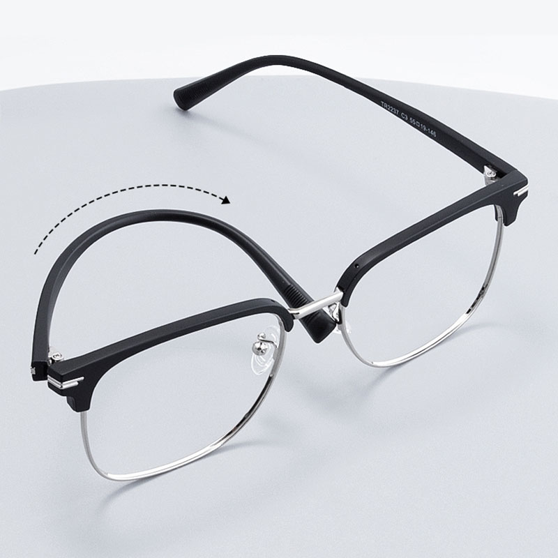 154mm lunettes surdimensionnées cadre unisexe sourcil cadre lunettes grand visage hommes femmes grande taille myope optique monture de lunettes