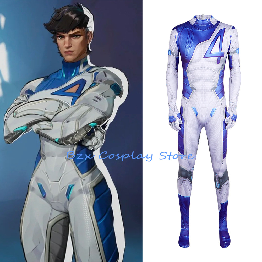 Femme Invisible Cosplay Anime héros fantastique Cosplay Mr femmes combinaison déguisement Halloween carnaval Costume pour homme