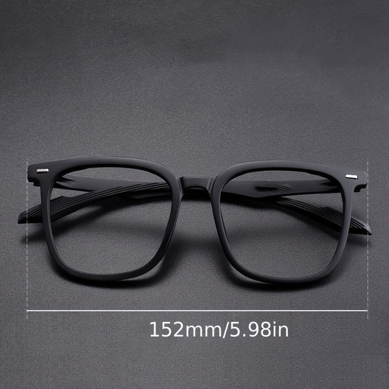 1 paire de lunettes surdimensionnées tendance pour hommes, parfaites pour le quotidien et les occasions spéciales, cadeaux idéaux pour les anniversaires et les fêtes.