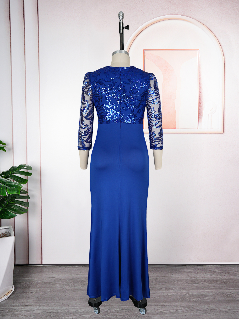 Robes de soirée africaines grande taille pour femmes Dashiki paillettes Sexy moulante longue robe élégante turquie musulmane robe de soirée de mariage