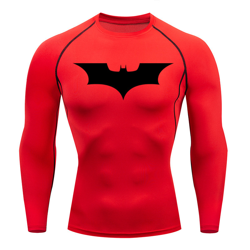 Top sport chemise de course T-shirt homme Fitness T-shirt court séchage rapide travailler collants de gymnastique chemise musculaire Compression MMA vêtements
