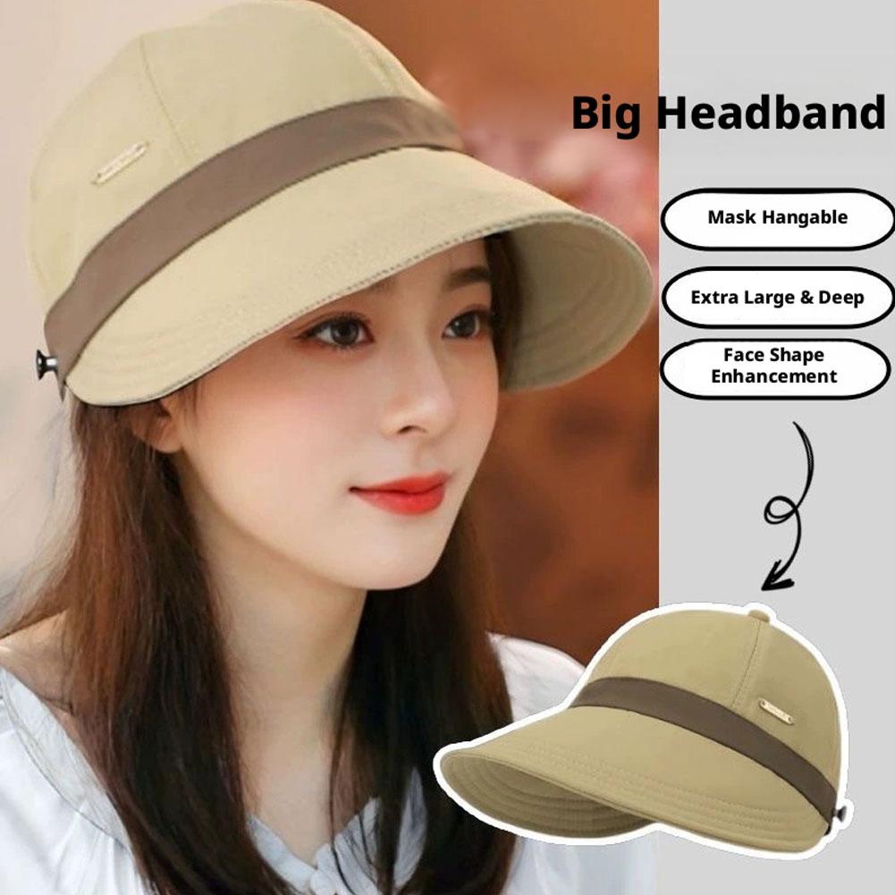 Casquette de pêcheur à séchage rapide pour femmes, pliable, à large bord, protection UV, chapeau de soleil, visières réglables, pour la plage et l'extérieur, été