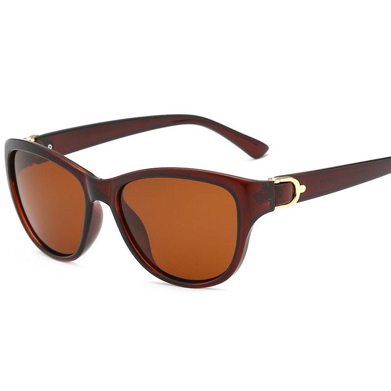 Marque De luxe Design oeil De chat lunettes De soleil polarisées hommes femmes dame lunettes De soleil élégantes femme conduite lunettes Oculos De Sol