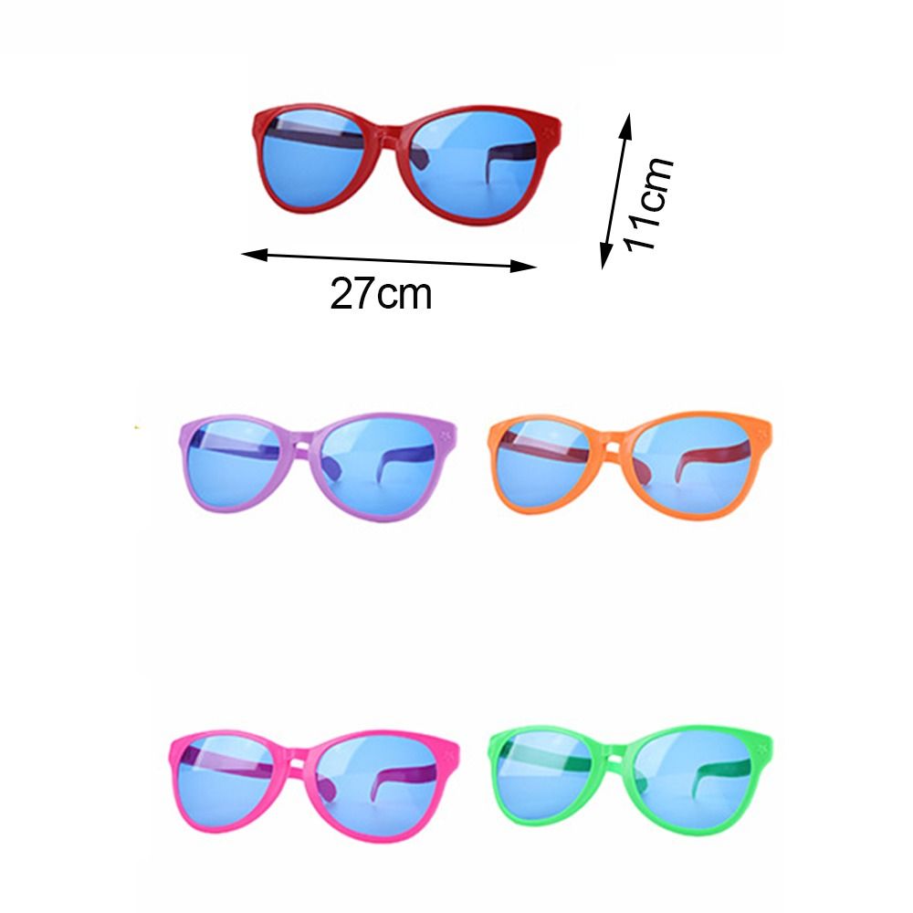 Accessoires de fête à la mode mascarade grand cadre nuances lunettes lumineuses lunettes carrées grandes lunettes