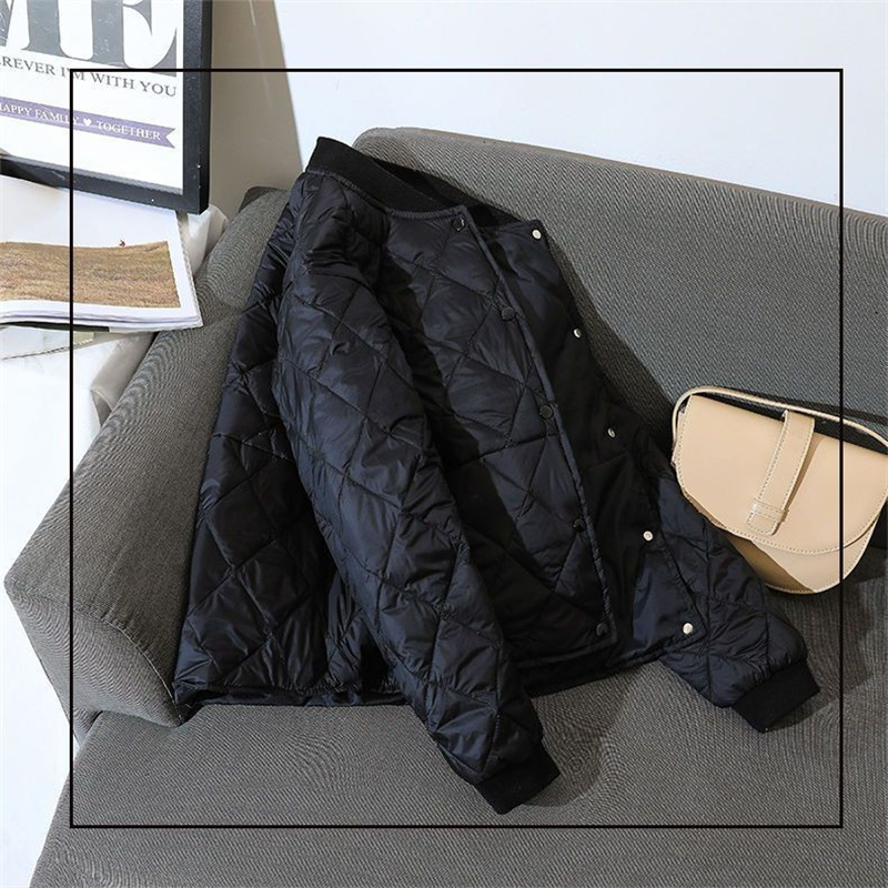 2025 nouveau automne hiver mode Parkas femmes veste coréenne ample décontracté léger chaud coton rembourré vestes femme pardessus