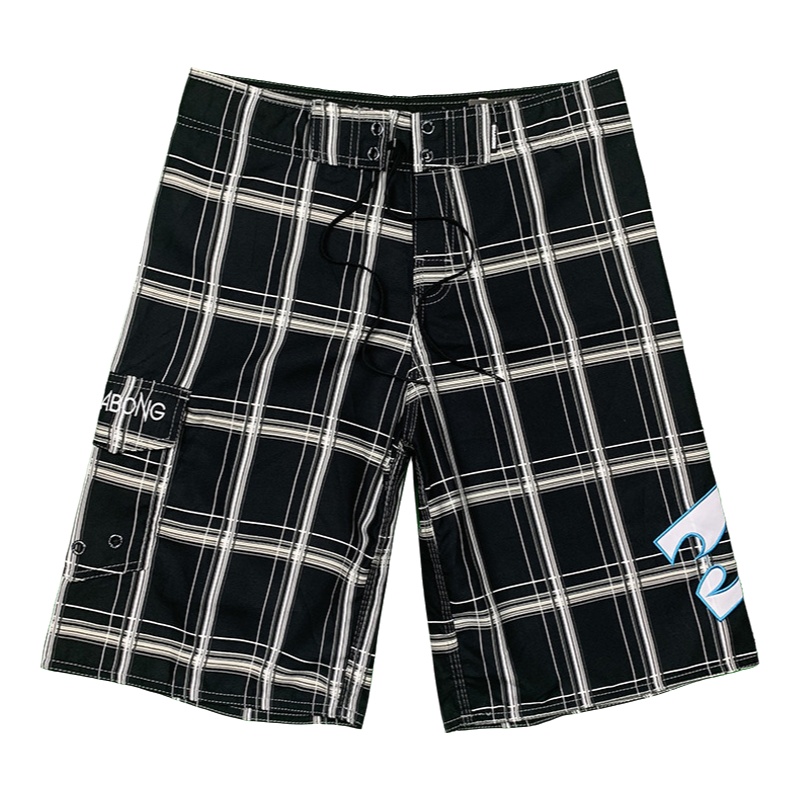 Shorts de plage à séchage rapide pour homme Billabong, décontractés, pour le surf, longueur cinq-quarts, en tissu polyester, saison estivale, motif sportif