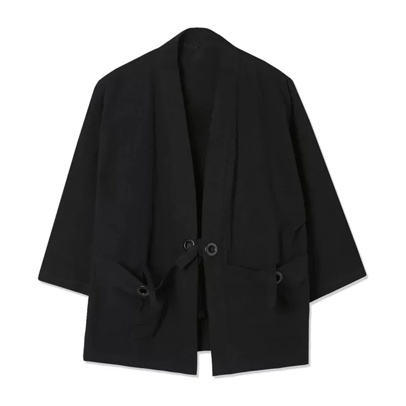 Kimono Haori Style japonais pour hommes et femmes, Cardigan Dragon chinois, vêtements traditionnels japonais, vêtements asiatiques