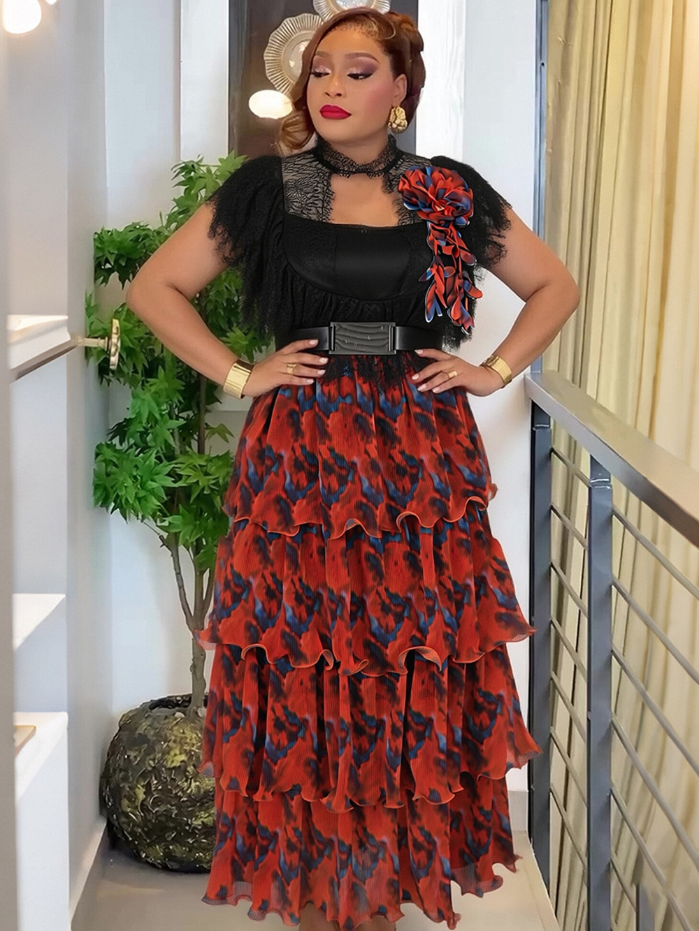 Robes africaines pour femmes, robe longue plissée de luxe, tenues Ankara Dashiki, robes de soirée pour mariage, Dubaï, Turquie, Kaftan Abaya