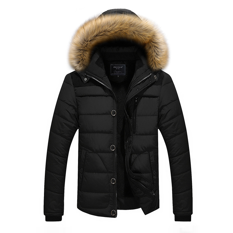 Mode homme coupe-vent Parka manteau Streetwear coupe-vent hommes vêtements décontracté automne hiver chaud Hombre mâle veste pour l'extérieur