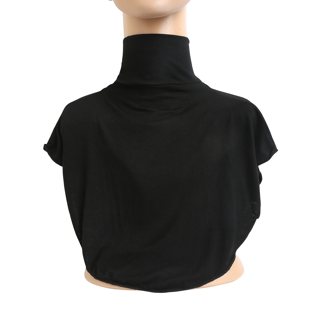 H010 Cache-cou pour femmes musulmanes, en jersey modal, cache-cou intégral, cache-cou col roulé, vêtements islamiques, accessoire de vêtements pour femmes