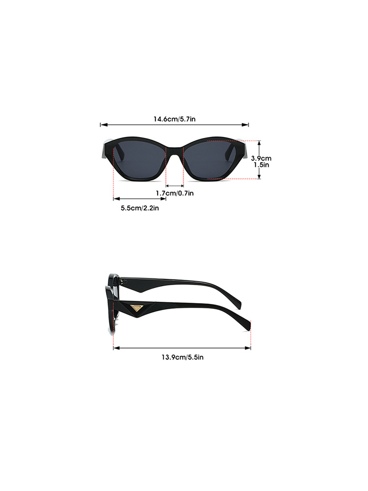 Lunettes à montures originales avec un contour distinctif. La forme géométrique unique, élégante et polyvalente, parfaite pour les sorties quotidiennes