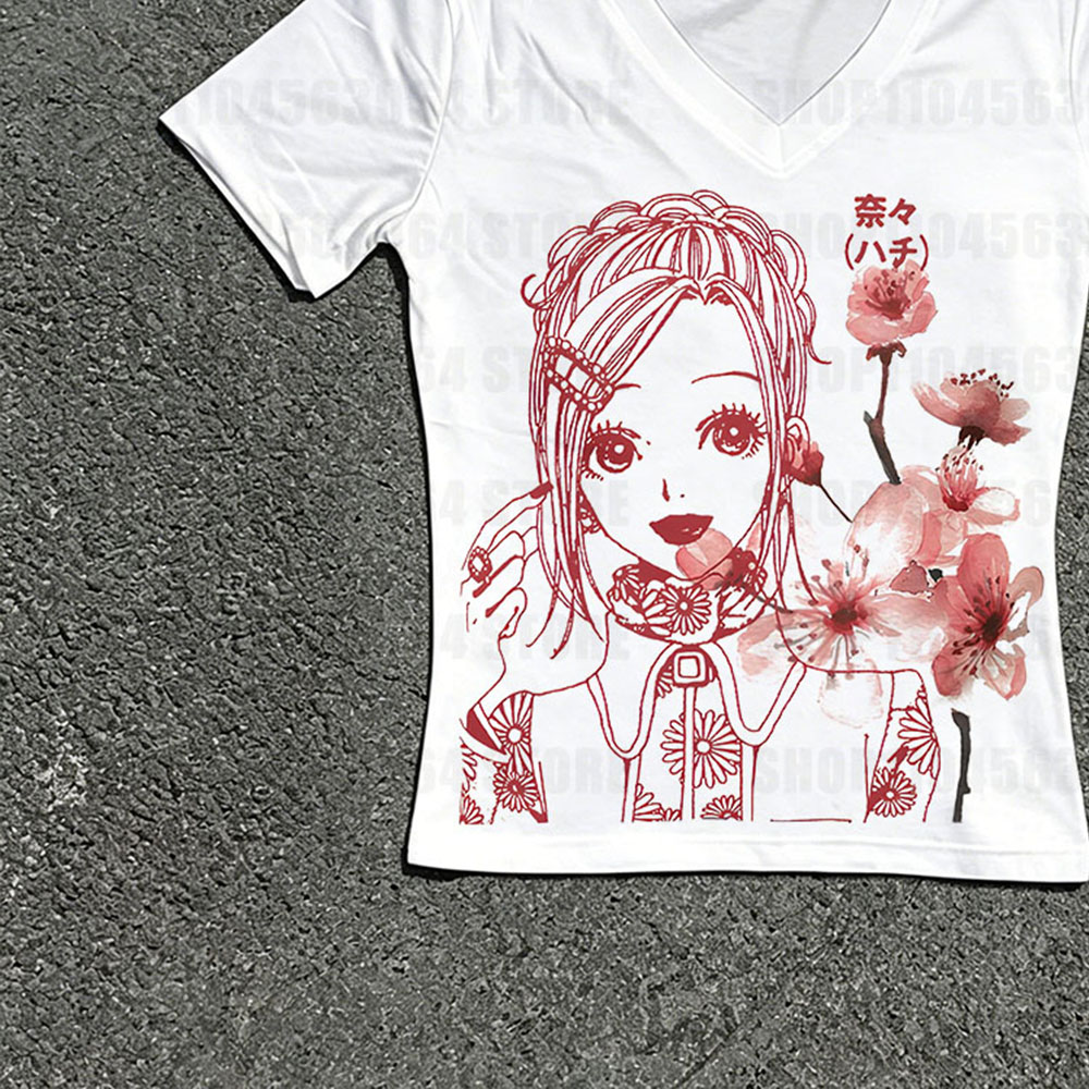 Débardeur sexy sans manches imprimé dessin animé style anime, gilet coréen Y2K mignon pour femme, mode été