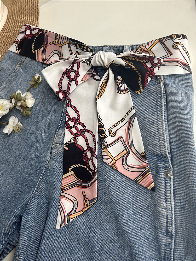Ceintures en tissu pour femmes, écharpe longue, jupe, pantalon, ruban étendu, robe décorative, taille, sangle en jean, bandeau en corde