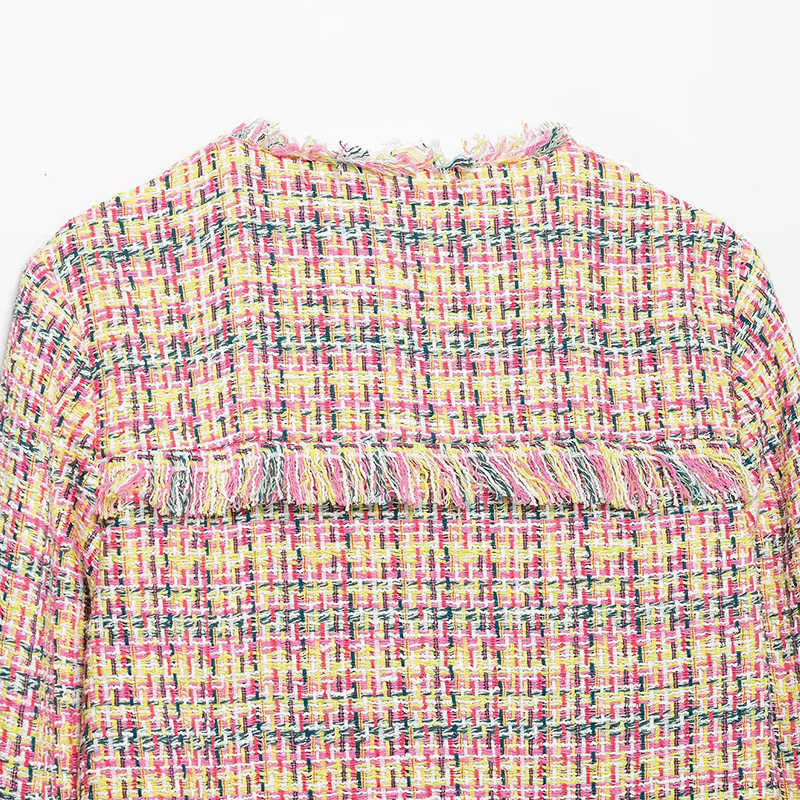 Vestes pour femmes, Manteau rose, Hauts courts, Vêtements d'extérieur à manches longues, 2026 zanban, Manteau élégant et tendance, Vestes chics pour femme avec poches